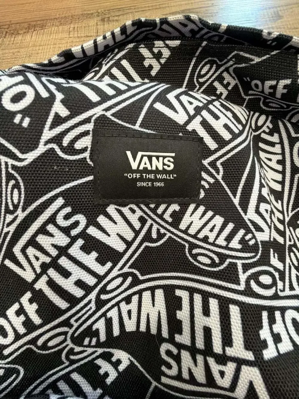 Vans Old Skool III Off The Wall Logo Print Backpack